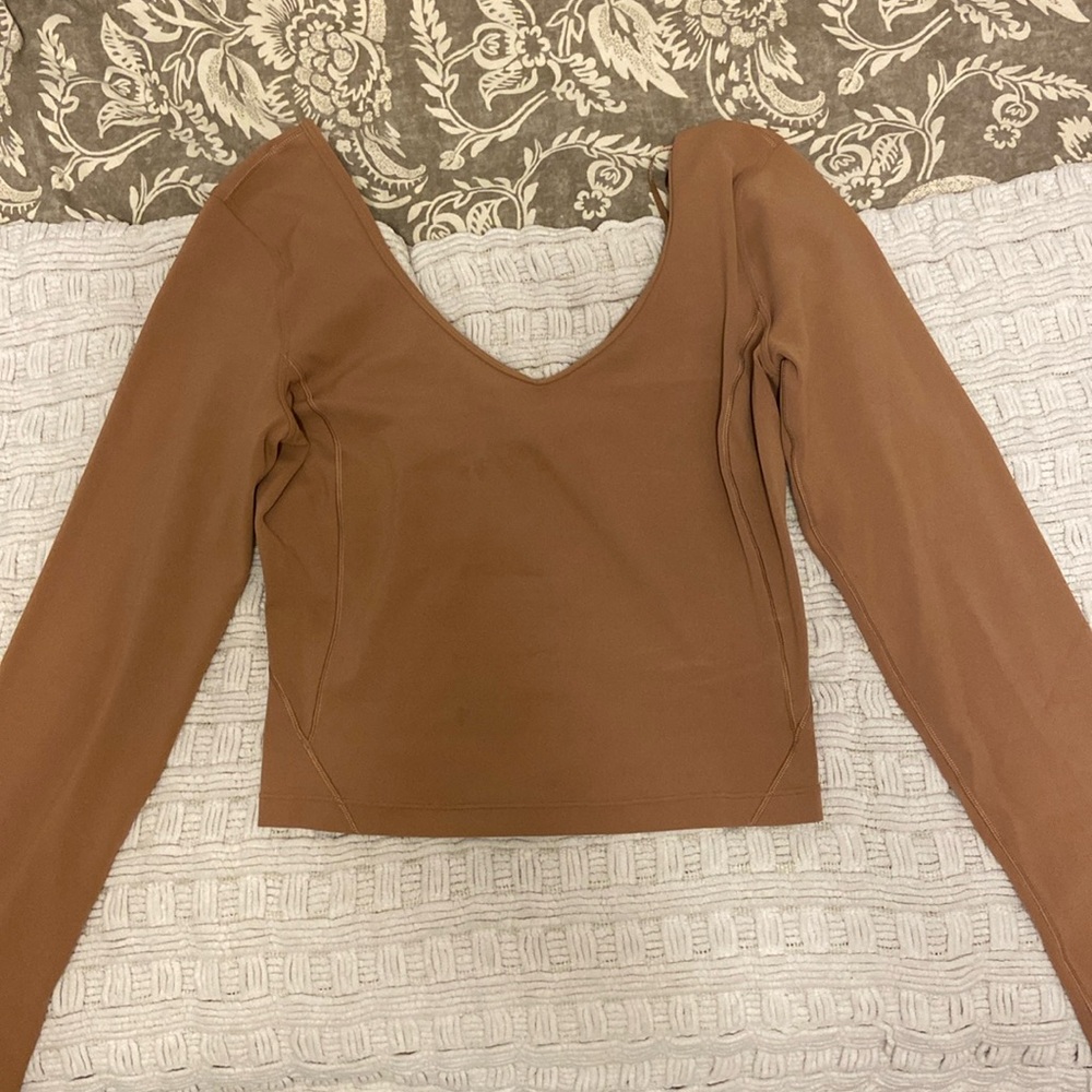 Size 4 Lululemon Align Long Sleeve Top
